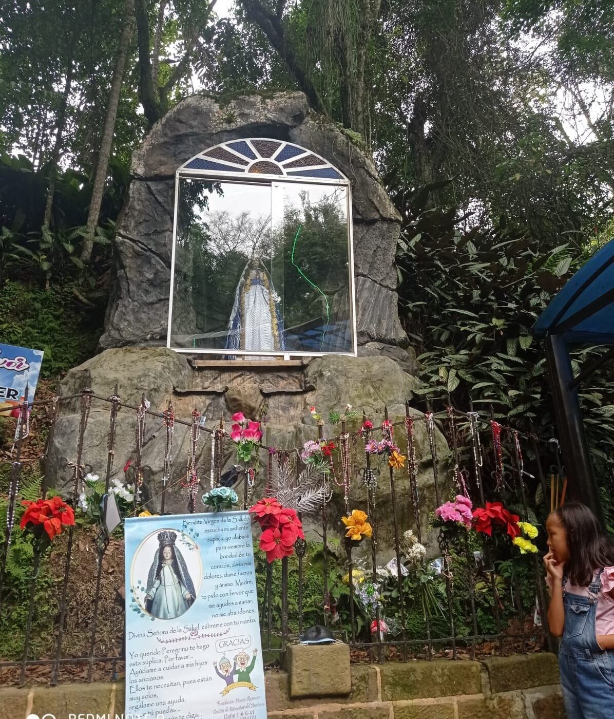 Santuario de la Virgen de la Salud en Paramo, Santander